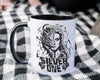 Silver One I am Infinite Mug | Fourth Wing