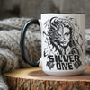 Silver One I am Infinite Mug | Fourth Wing