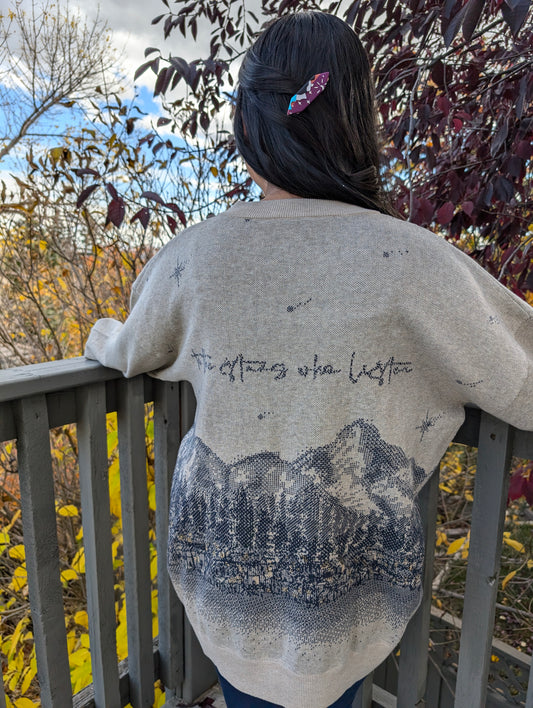 Velaris Retro Knit Sweater | ACOTAR