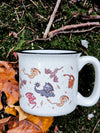 Chibi Dragons Ceramic Mug | Fourth Wing