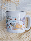 Travel Erilea Throne of Glass World Map Ceramic Mug