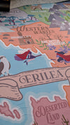 Travel Erilea Throne of Glass World Map Blanket