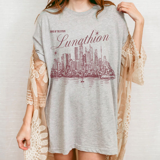 Lunathion Postcard T-Shirt | Crescent City