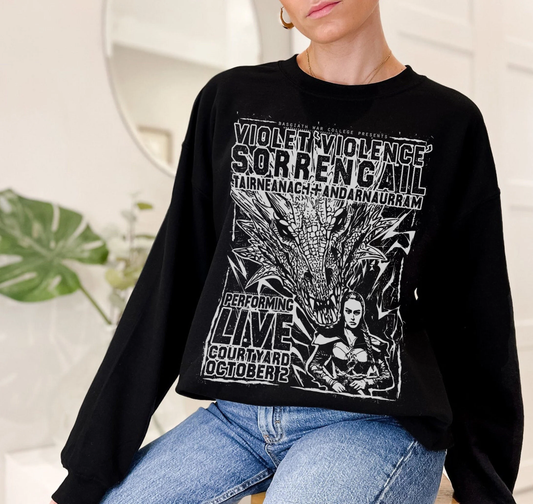 Violet 'Violence' Sorrengail Sweatshirt | Fourth Wing