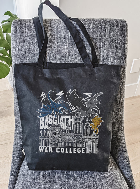 Basgiath War College Campus Tote Bag | Fourth Wing