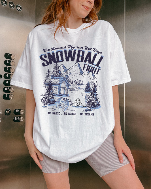 Illyrian Snowball Fight T-Shirt | ACOTAR