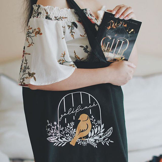 Goldfinch Tote Bag | The Plated Prisoner