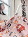 Bryce and Ruhn Chibi Sherpa Fleece Blanket | Crescent City