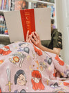 Bryce and Ruhn Chibi Sherpa Fleece Blanket | Crescent City