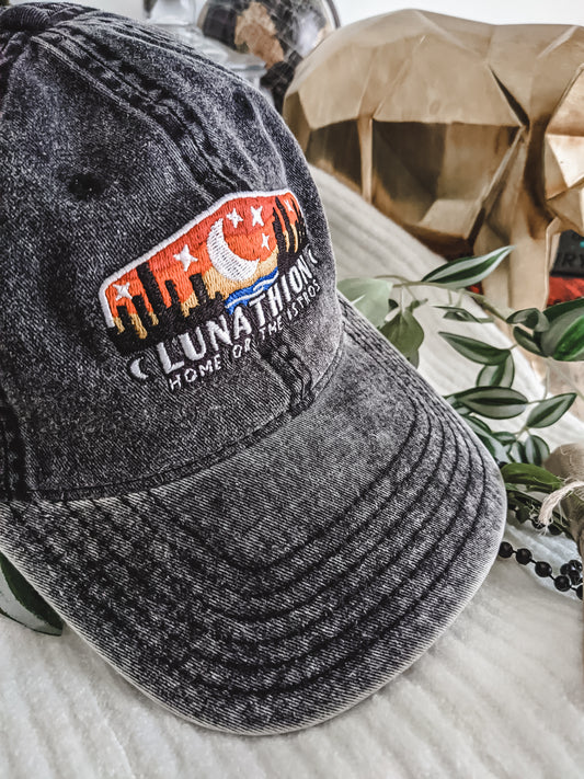 Retro Lunathion Baseball Cap | Crescent City