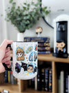 Feyre and Rhysand Chibi Style Mug | ACOTAR