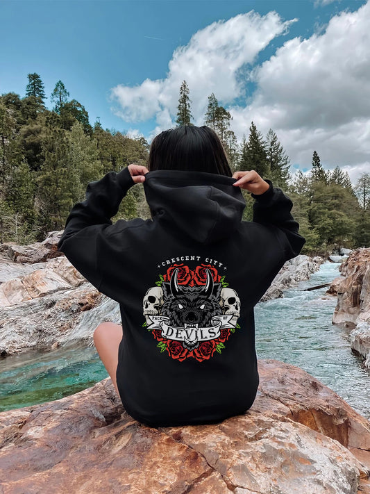 Pack of Devils Hoodie (Back) | Crescent City