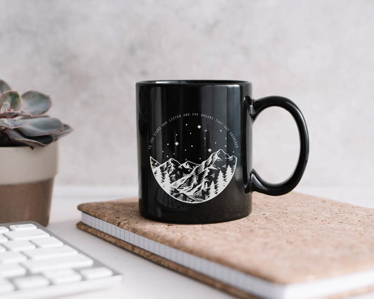 To the Stars Who Listen and the Dreams that are Answered Mug | ACOTAR