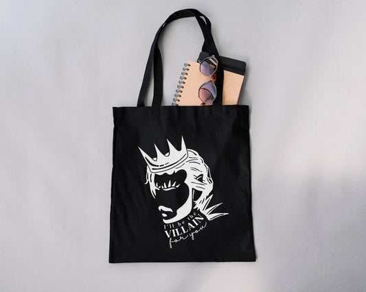 I'll be the Villain for You Tote Bag | The Plated Prisoner
