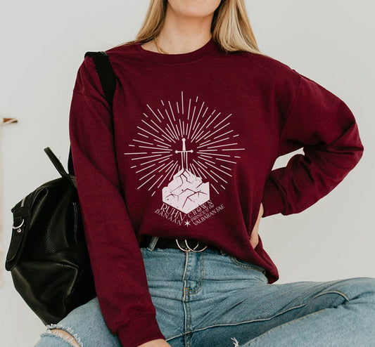 Ruhn Danaan Crown Prince of the Valbaran Fae Sweatshirt | Crescent City