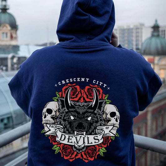 Pack of Devils Hoodie (Back) | Crescent City