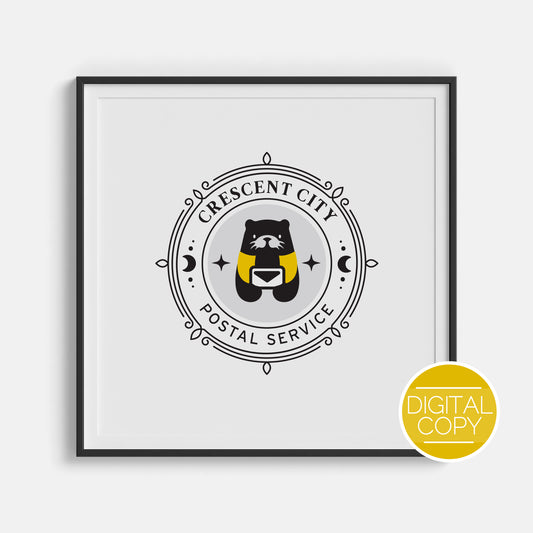 Crescent City Postal Service Digital Print | Crescent City