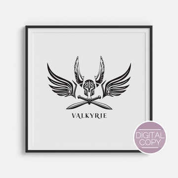 Valkyrie Training Camp Digital Print | ACOTAR