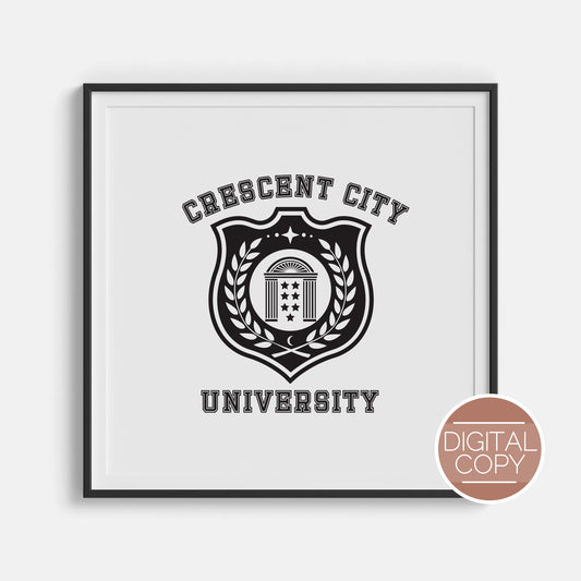 Crescent City University CCU Digital Print | Crescent City