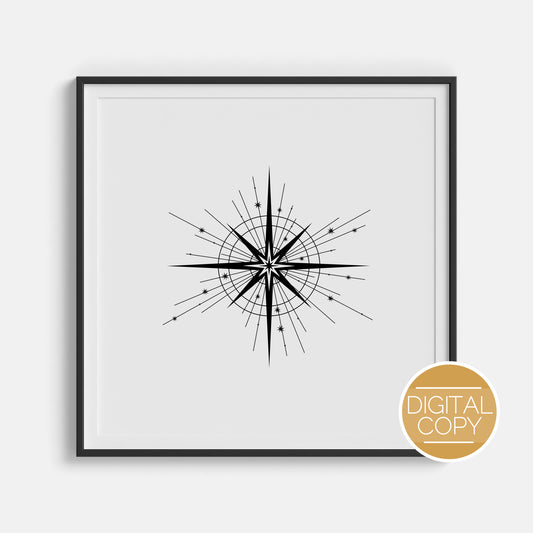 Nesta and Cassian Bargain Tattoo Digital Print | ACOTAR