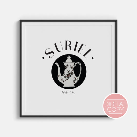 Suriel Tea Company Digital Print | ACOTAR
