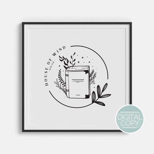 House of Wind Book Club Digital Print | ACOTAR