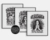 Retro Band Poster Digital Print Bundle | ACOTAR | Crescent City | Throne of Glass