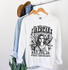 Fireheart Vintage Concert Sweatshirt (B&W) | Throne Of Glass