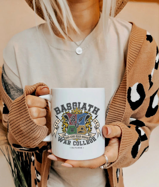 Basgiath War College Crest Mug | Fourth Wing