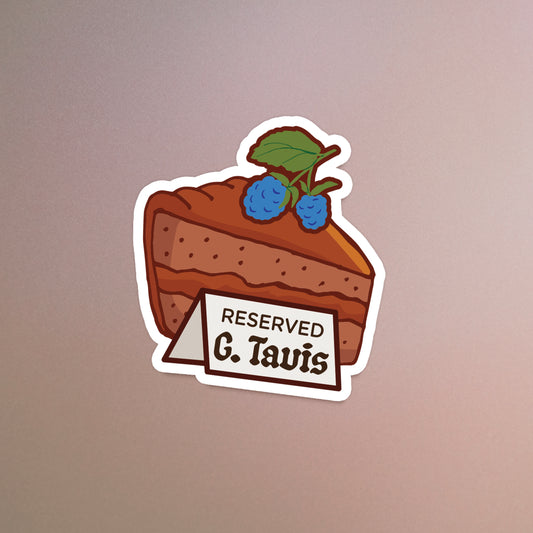 Chocolate Cake Sticker | The Empyrean