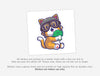 Legendary Rider Broccoli Sticker | The Empyrean