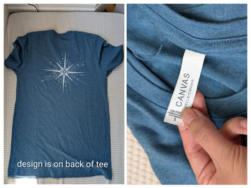 Sample Sale: Nessian Tattoo T-Shirt Size S, Heathered Teal