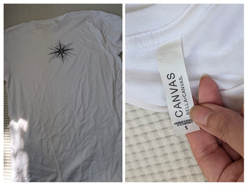 Sample Sale: Nessian Tattoo T-Shirt Size S, White
