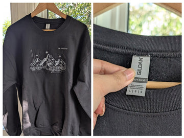 Sample Sale: Velaris Embroidered Crossover Sweater Size L