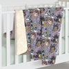 Fourth Wing Chibi Sherpa Fleece Blanket | Fourth Wing