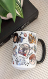 Nesta and Cassian Chibi Style Mug | ACOTAR