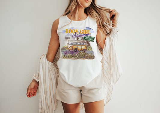 Bookmobile Tank Top | Book Girl Summer
