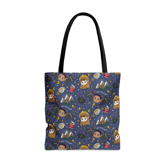 Feyre and Rhysand Chibi Tote | ACOTAR