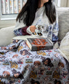 Nesta & Cassian Nessian Sherpa Fleece Blanket | ACOSF