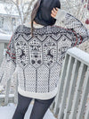 Maasverse Solstice Relaxed Fit Knit Sweater