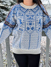 MAASVERSE Solstice Knit Sweater [Blue] | Winter Collection