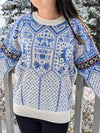 MAASVERSE Solstice Knit Sweater [Blue] | Winter Collection