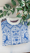 MAASVERSE Solstice Knit Sweater [Blue] | Winter Collection