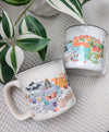 Travel Prythian Map Ceramic Mug | ACOTAR