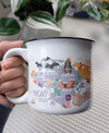 Travel Prythian Map Ceramic Mug | ACOTAR