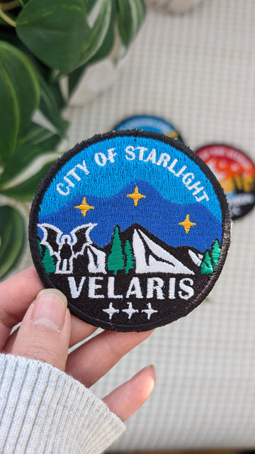 Retro Velaris City Of Starlight Circle Patch | ACOTAR