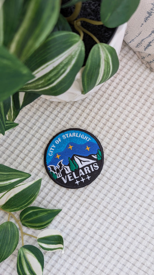 Retro Velaris City Of Starlight Circle Patch | ACOTAR