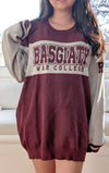 Basgiath RIDER Varsity Knit Classic Fit [Burgundy] | Fourth Wing