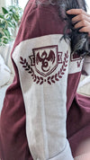 Basgiath RIDER Varsity Knit Classic Fit [Burgundy] | Fourth Wing