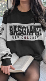 Basgiath RIDER Varsity Knit Classic Fit [Black] | Fourth Wing